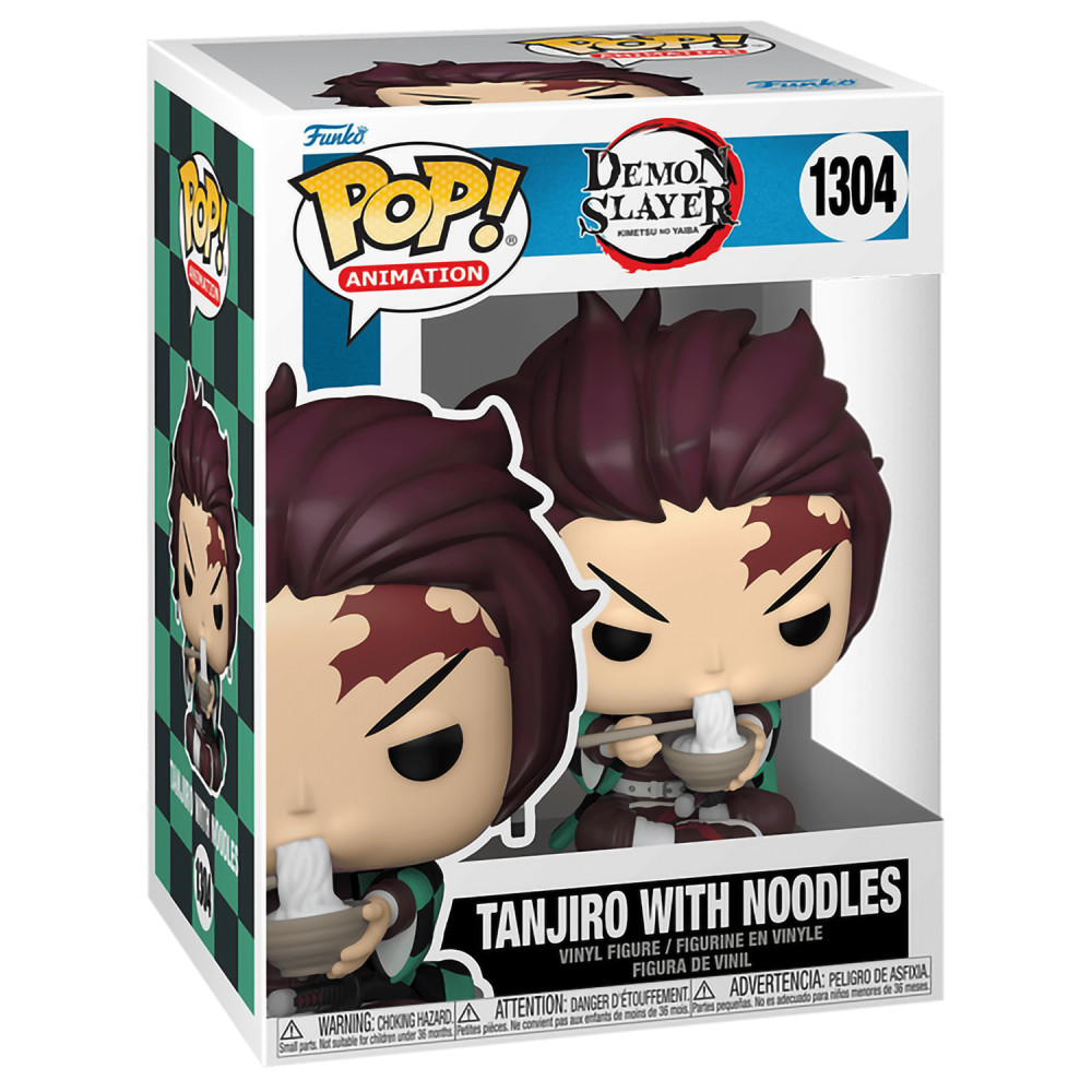  Funko POP Animation: Demon Slayer  Kimetsu no Yaiba Tanjiro With Noodles (9,5 )