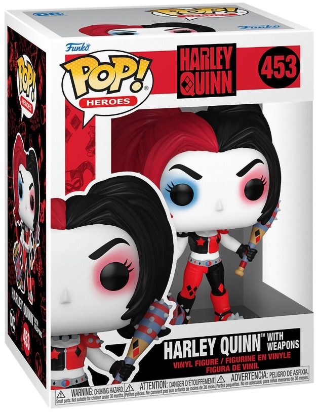  Funko POP Heroes: DC Comics  Harley Quinn with Weapons (9,5 )