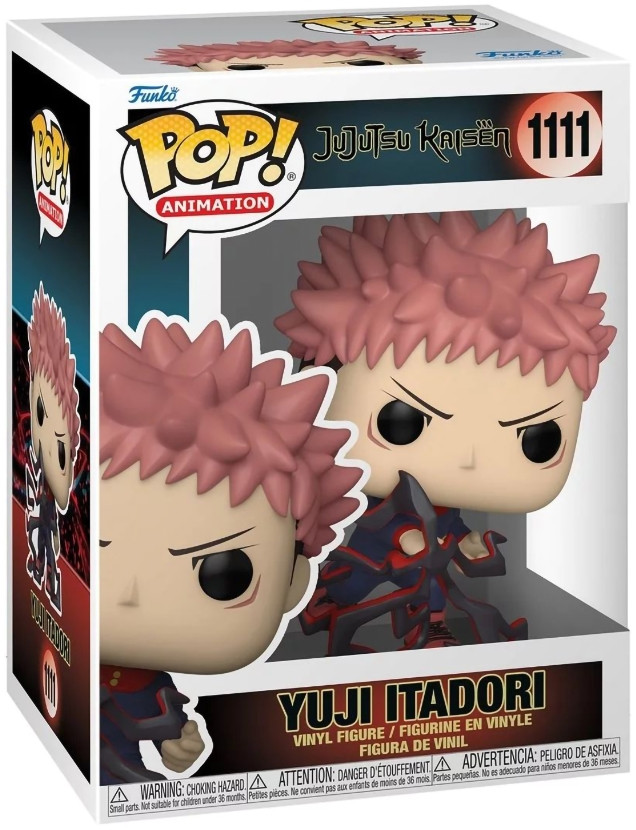  Funko POP Animation: Jujutsu Kaisen  Yuji Itadori Black Flash (9,5 )