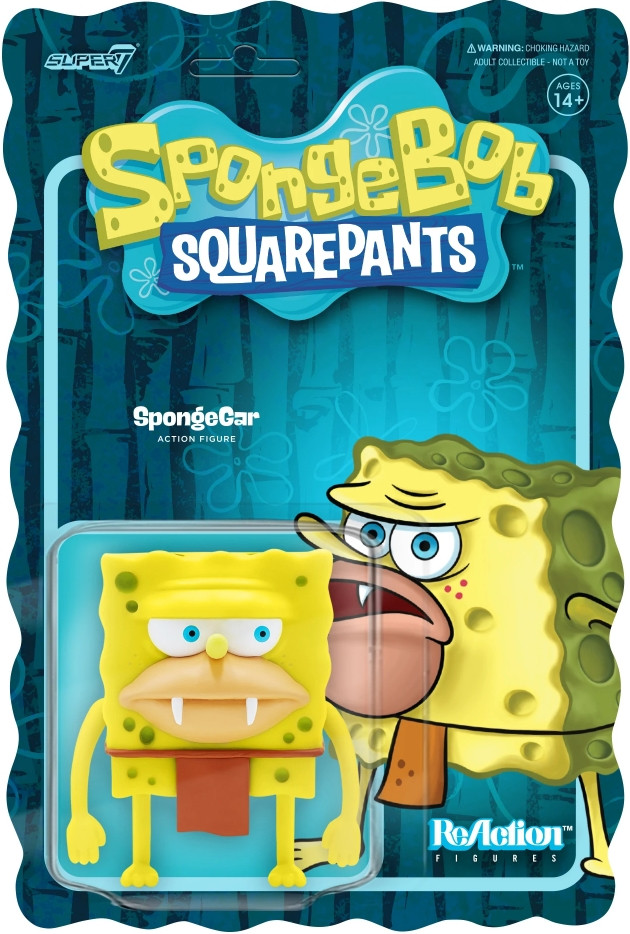  ReAction Figure Spongebob Squarepants: Spongegar Wave 2 (9 )