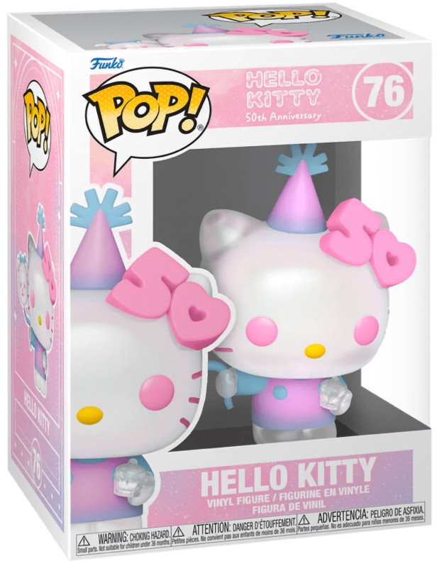  Funko POP: Hello Kitty  Hello Kitty with Balloons [50th Anniversary] (9,5 )