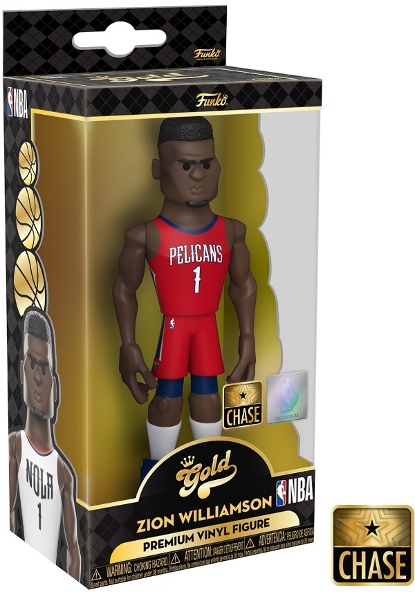  Funko Gold Premium Vinul Figure NBA: New Orleans Pelicans  Zion Williamson Home With Chase (12,7 )