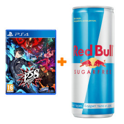  Persona 5 Strikers [PS4,  ] +   Red Bull   250