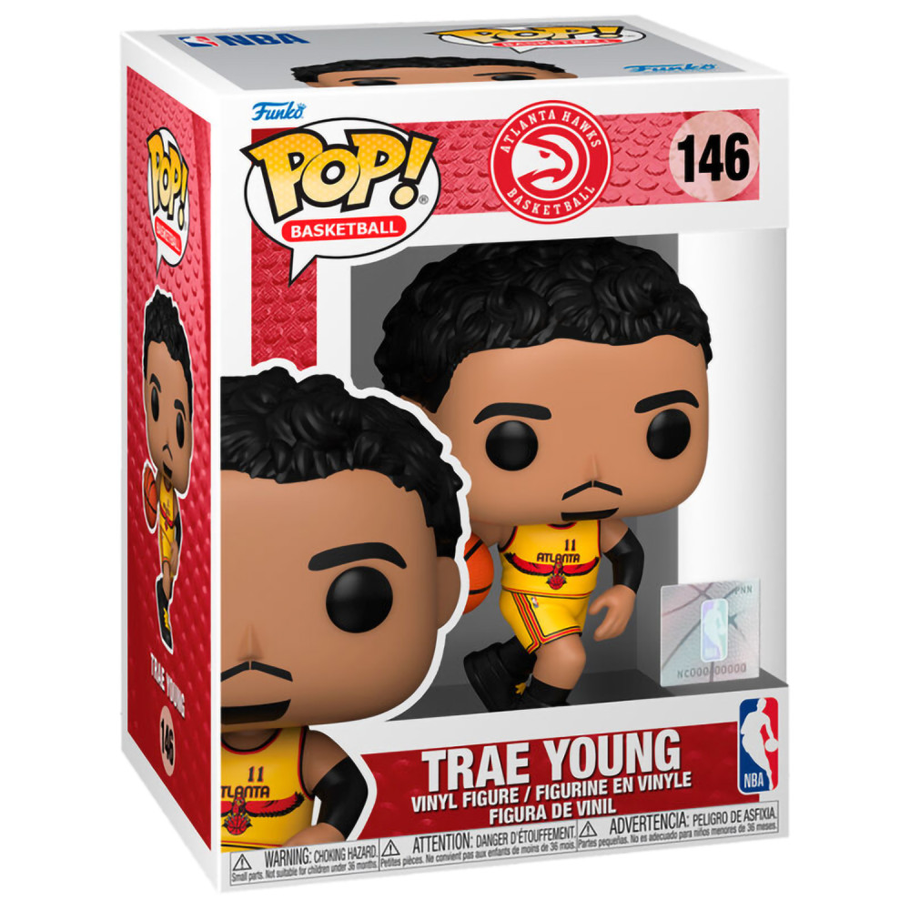  Funko POP Basketball NBA: Atlanta  Hawks Trae Young [City Edition 21] (9,5 )