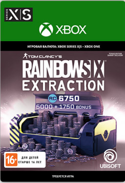 Tom Clancy's Rainbow Six: Extraction. 6,750 REACT Credits ( ) [Xbox,  ]