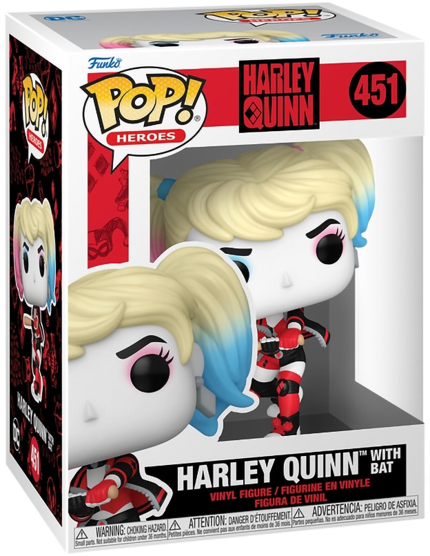  Funko POP Heroes: DC Comics  Harley Quinn with Bat (9,5 )