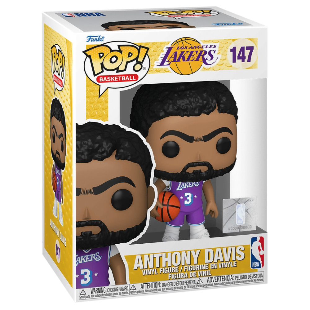  Funko POP Basketball NBA: Los Angeles Lakers  Anthony Davis [City Edition 21] (9,5 )