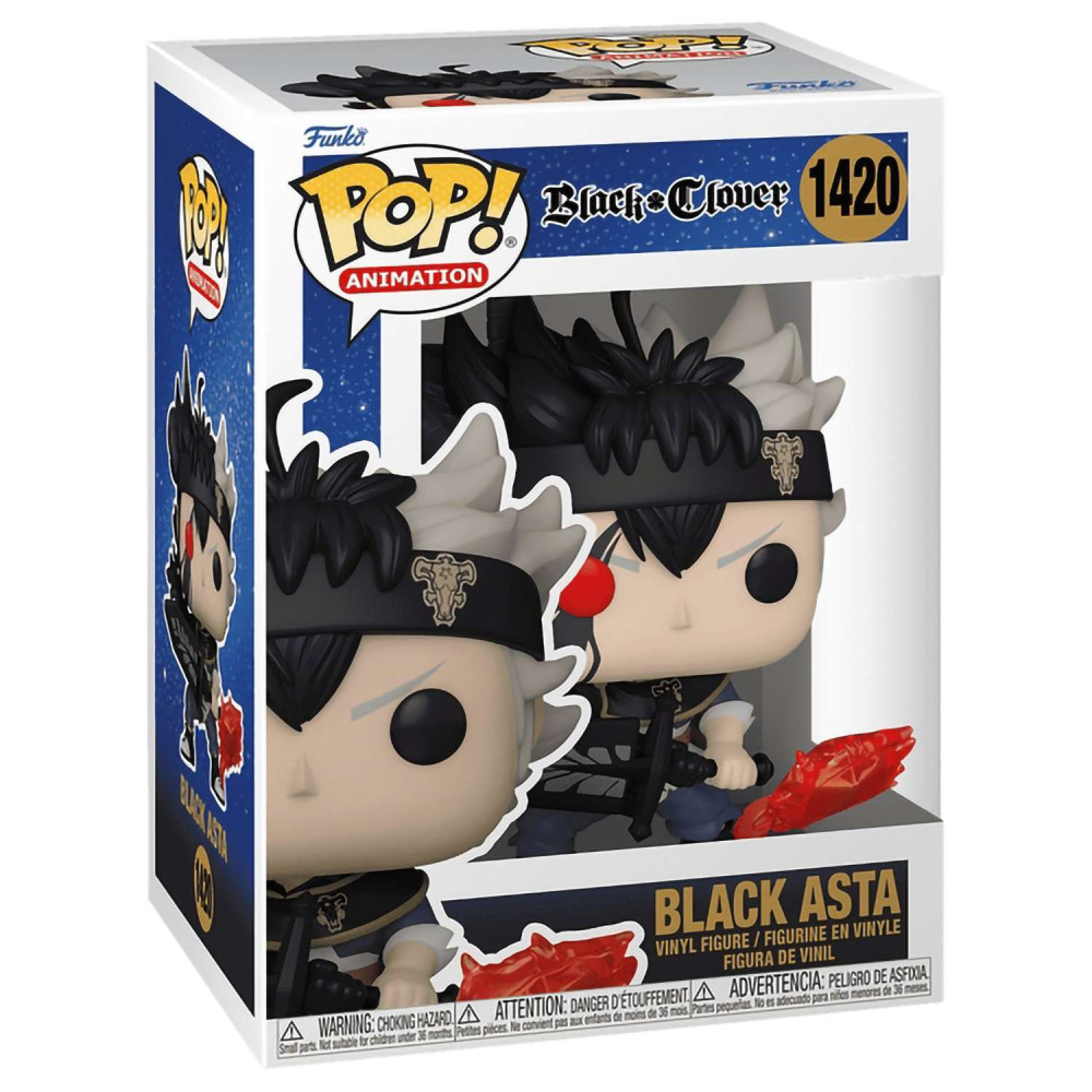  Funko POP Animation: Black Clover  Black Asta (9,5 )