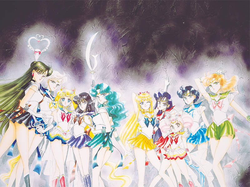  Sailor Moon.  6  +  +  