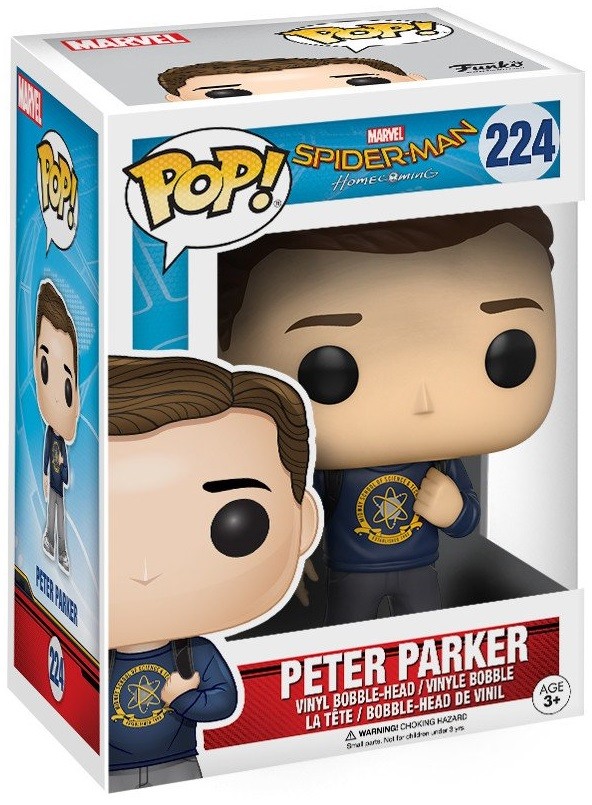 peter parker homecoming funko pop