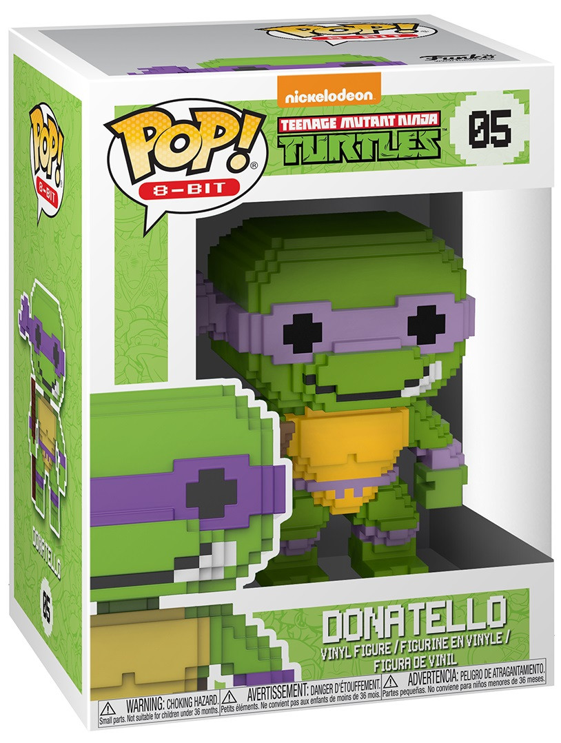 Фигурка Funko POP 8-Bit: Teenage Mutant Ninja Turtles – Donatello (9,5 см)  - купить по цене 1390 руб с доставкой в интернет-магазине 1С Интерес