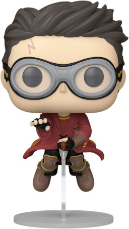  Funko POP: Harry Potter and the Prisoner of Azkaban  Harry Potter with Broom (Quidditch) (9,5 )
