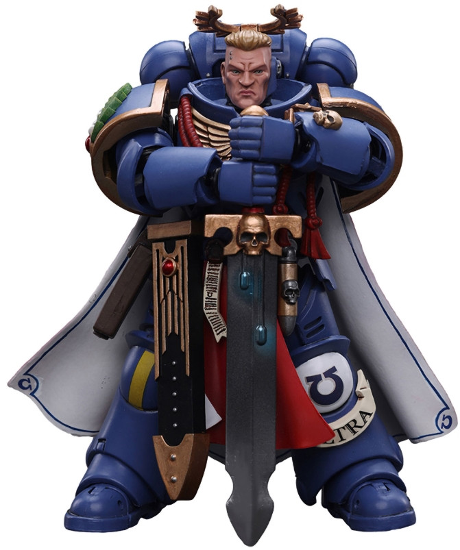  Warhammer 40 000: Ultramarines  Primaris Captain with Power Sword and Plasma Pistol 1:18 (12 )