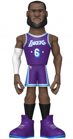  Funko Gold Premium Vinul Figure NBA: Los Angeles Lakers LeBron James (City) With Chase (12,7 )