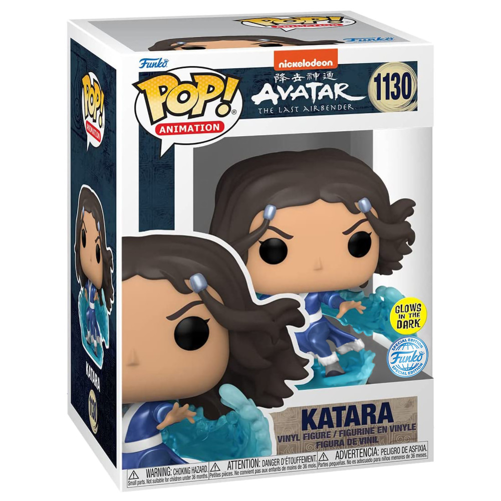  Funko POP Animation Avatar: The Last Airbender  Katara Metallic [Glows In The Dark] Exclusive (9,5 )