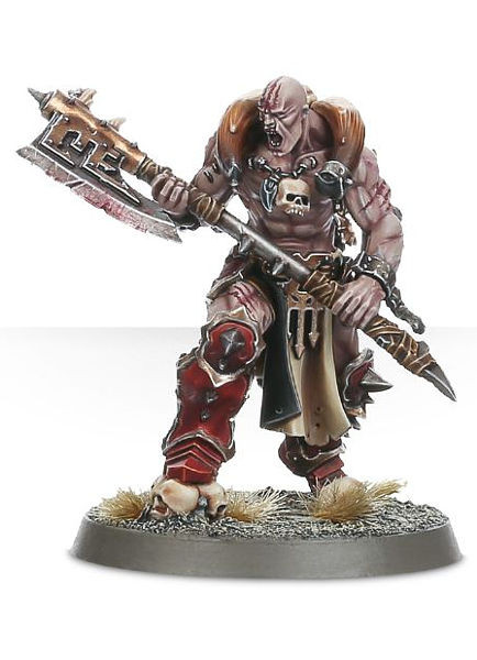 Warhammer.  Khorne Bloodbound Slaughterpriest