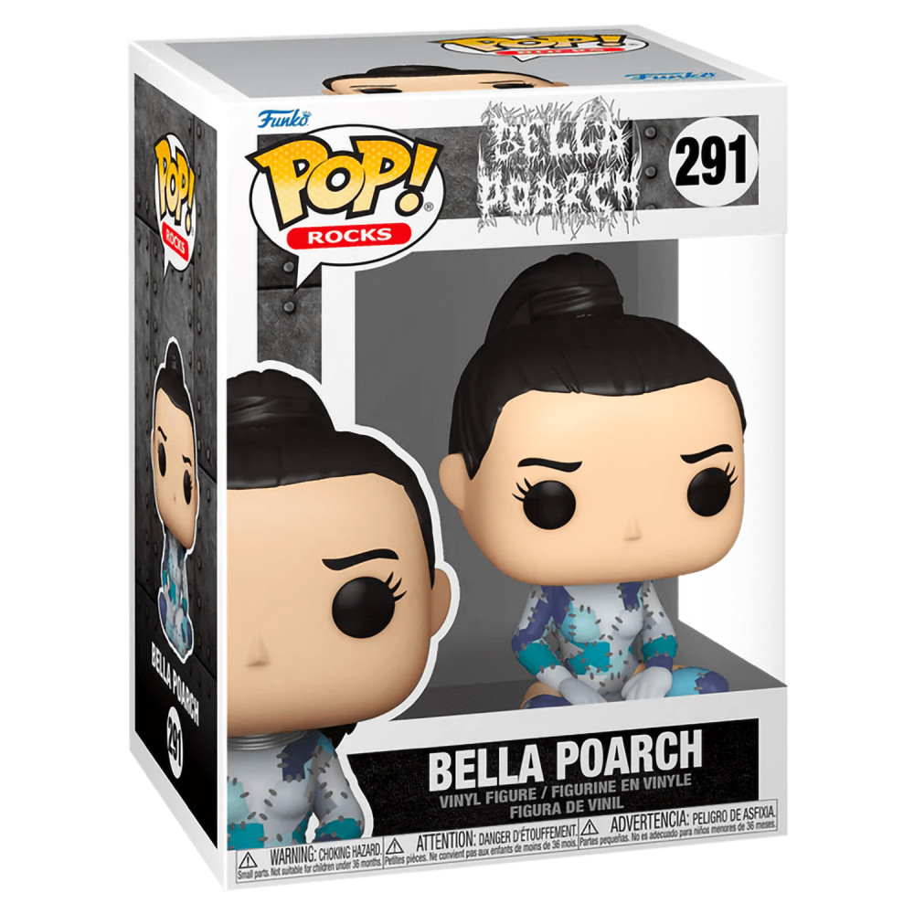  Funko POP Rocks: Bella Poarch  Bella Poarch Build-A-Babe [Patchwork] (9,5 )
