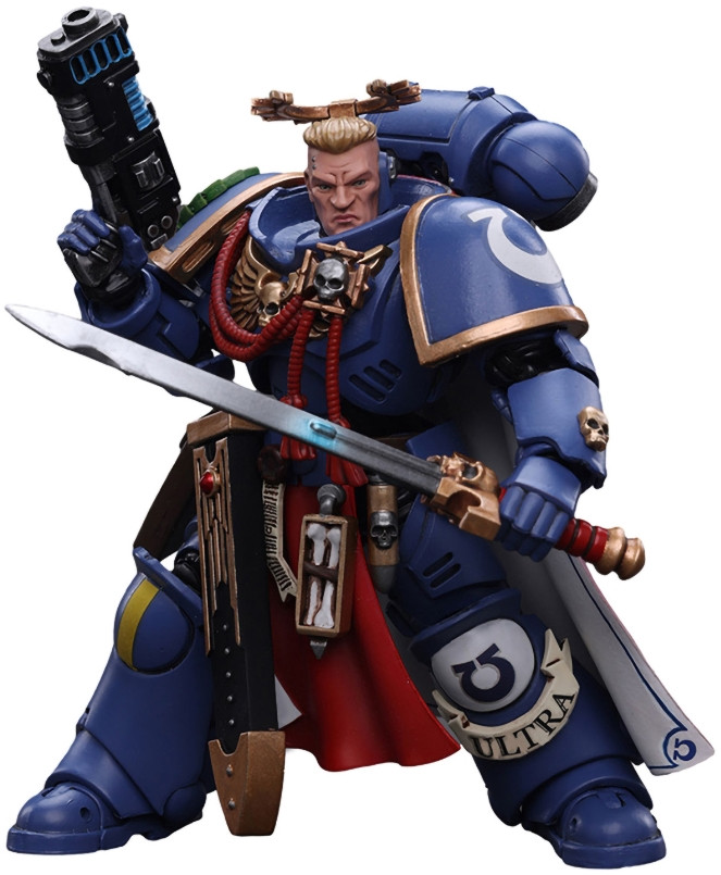  Warhammer 40 000: Ultramarines  Primaris Captain with Power Sword and Plasma Pistol 1:18 (12 )