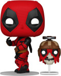  Funko POP Marvel: Deadpool 3  Deadpool with Headpool Bobble-Head (9,5 )