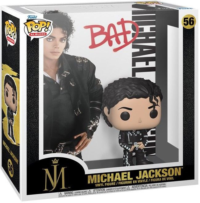  Funko POP Albums: Michael Jackson  Bad (9,5 )