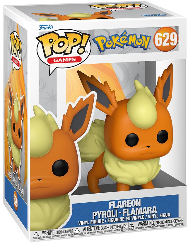  Funko POP Games: Pokemon  Flareon (9,5 )