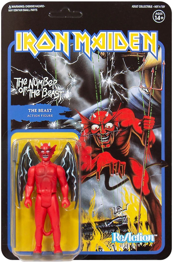  ReAction Figure: Iron Maiden  The Number Of The Beast (9,5 )