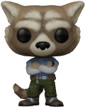  Funko POP Marvel: Guardians Of The Galaxy 3  Rocket Exclusive Bobble-Head (9 )