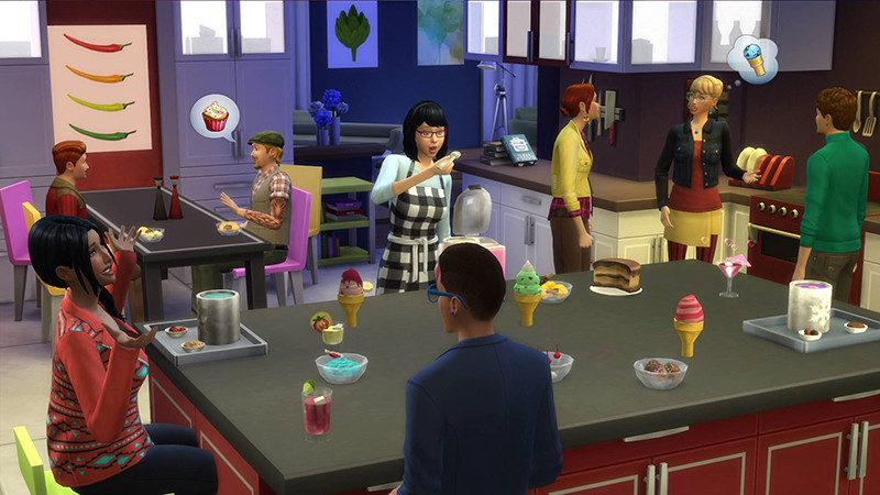 The Sims 4:     +    +    ( ) [PC]