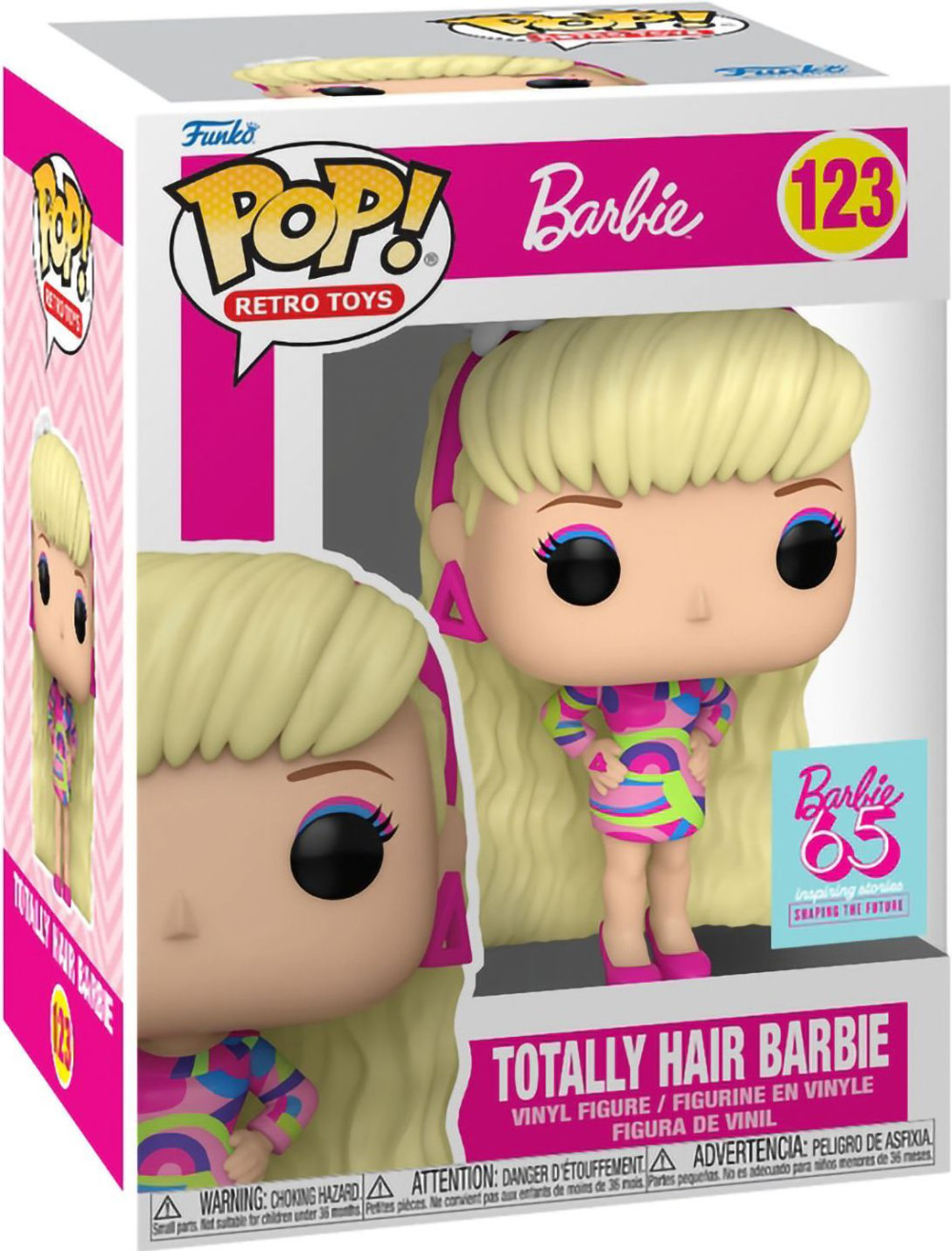  Funko POP Retro Toys: Barbie 65th Anniversary  Totally Hair Barbie (9,5 )