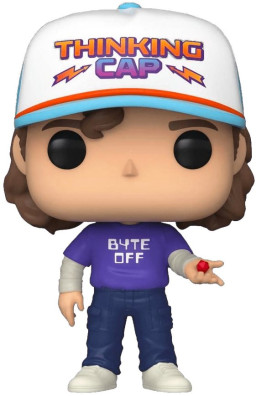  Funko POP Television: Stranger Things S4  Dustin Hellfire With D&D Die Exclusive (9,5 )