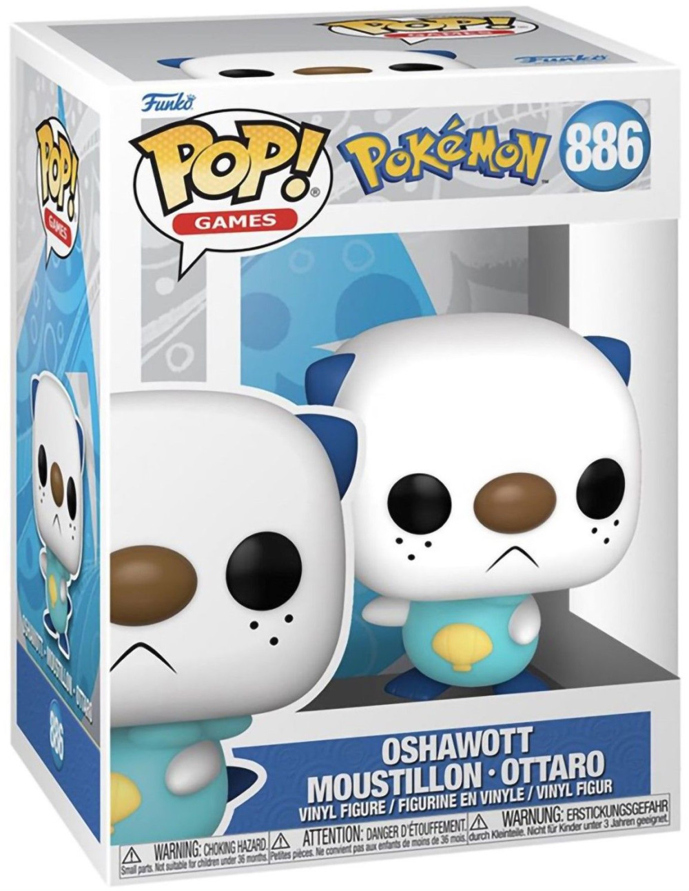  Funko POP Games: Pokemon  Oshawott (9,5 )