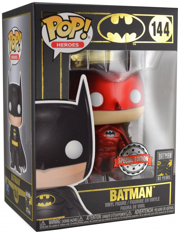 batman funko pop red