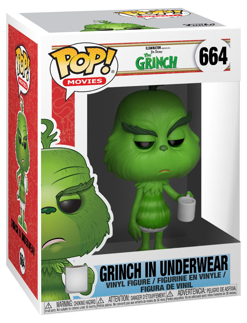  Funko POP Movies: The Grinch  Grinch In Underwear (9,5 )