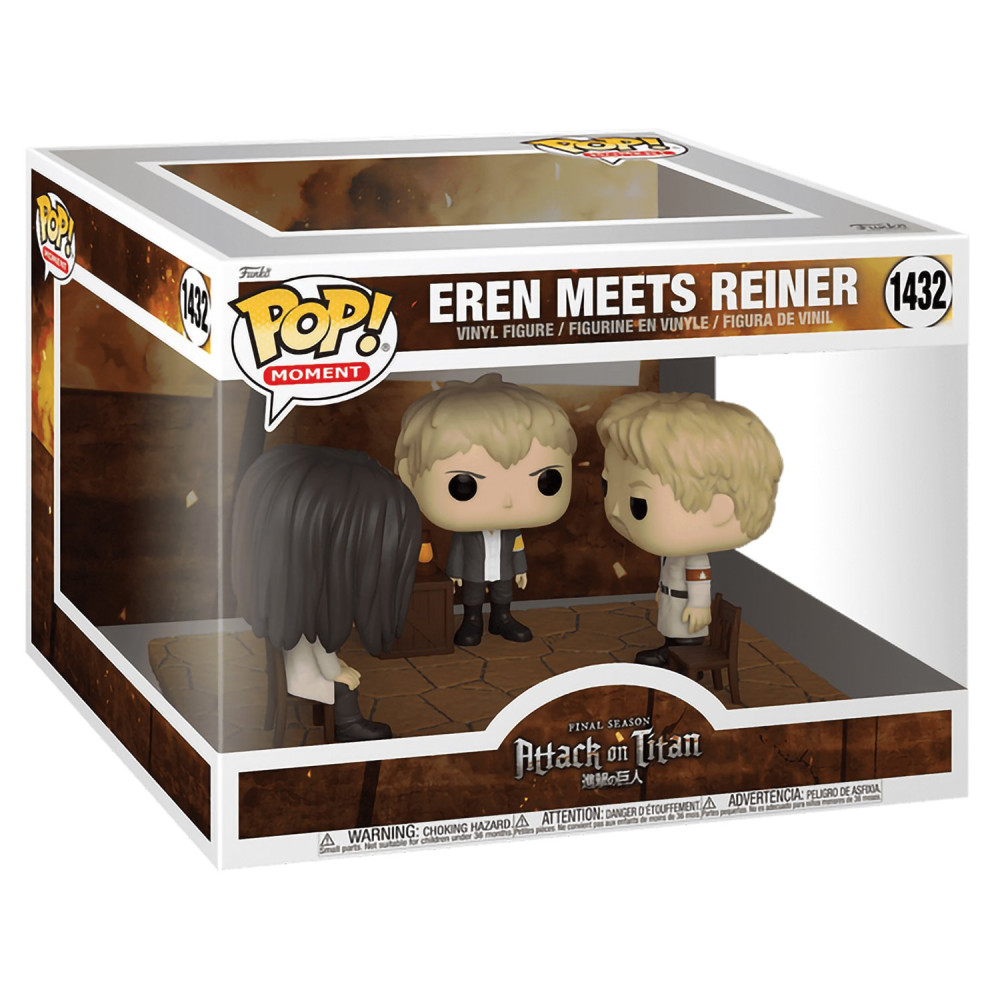  Funko POP Moment: Attack On Titan  S5 Eren Meets Reiner