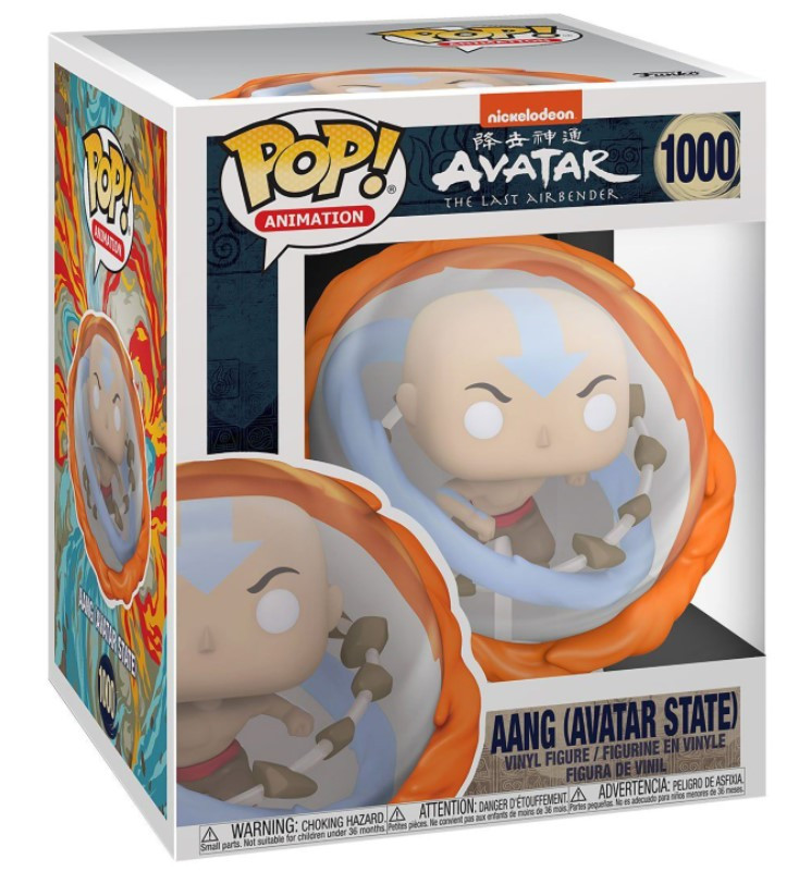  Funko POP Animation Avatar Aang: The Last Airbender  Aang Avatar State (15 )