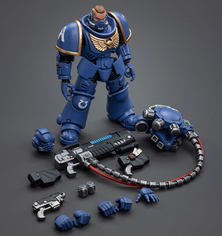  Warhammer 40 000: Ultramarines  Hellblasters Brother Paxor 1:18 (12 )