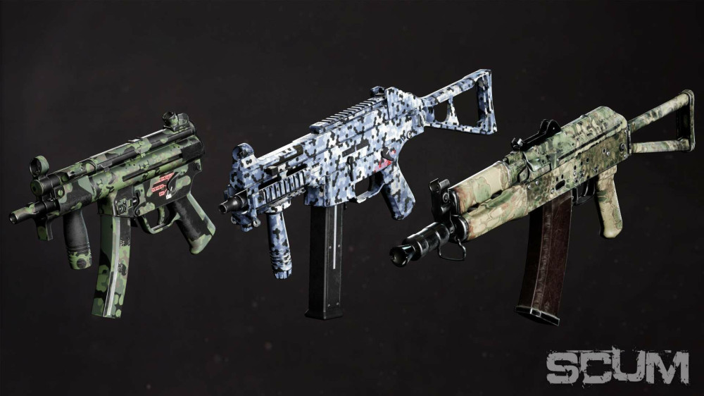 SCUM. Weapon Skins pack.  [PC,  ]