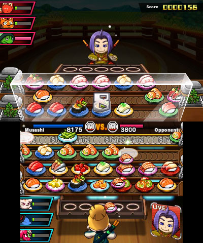 Sushi Striker: The Way of Sushido [3DS]