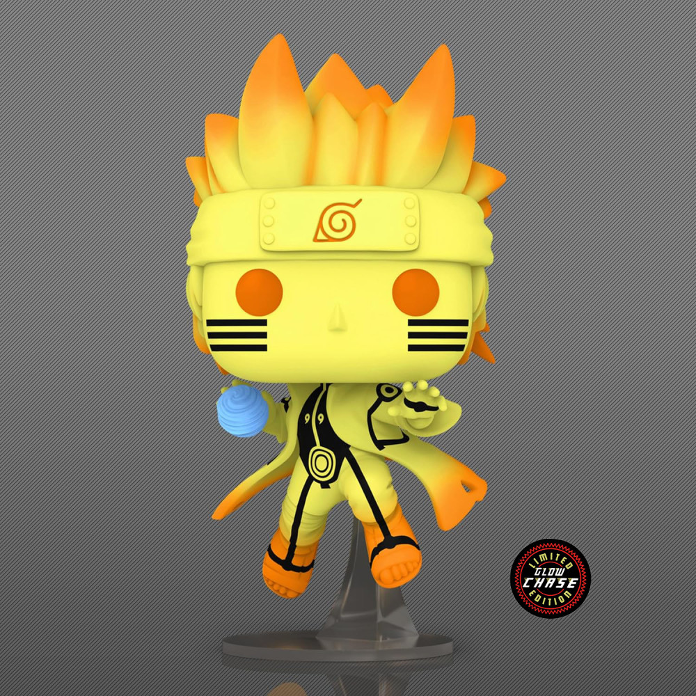  Funko POP Animation: Naruto Shippuden   Naruto Uzumaki (Kurama Link Mode) With Chase [Glow In The Dark] Exclusive (9,5 )