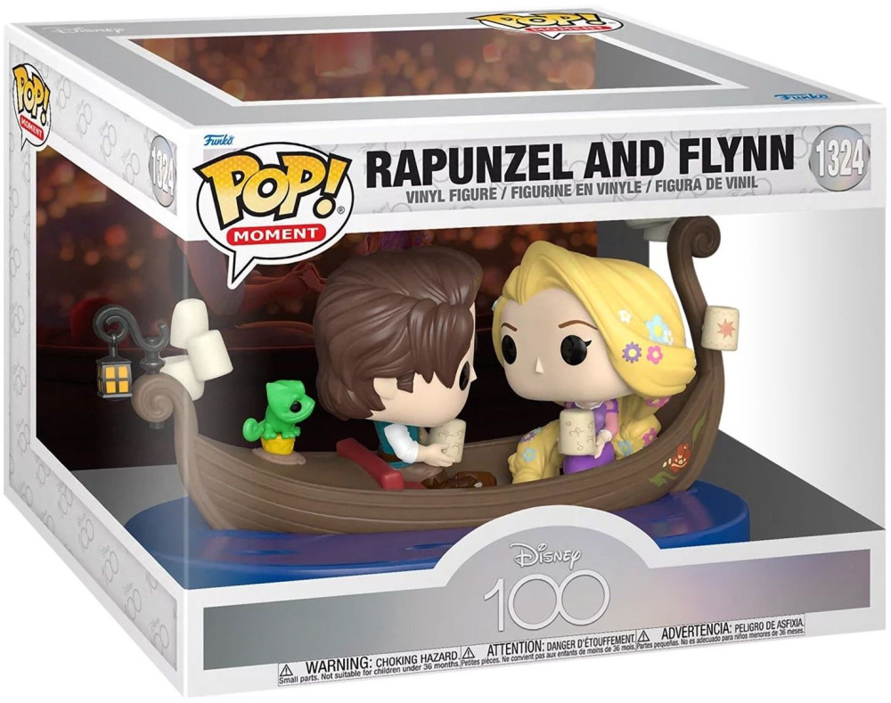  Funko POP Moment Disney 100: Rapunzel & Flynn