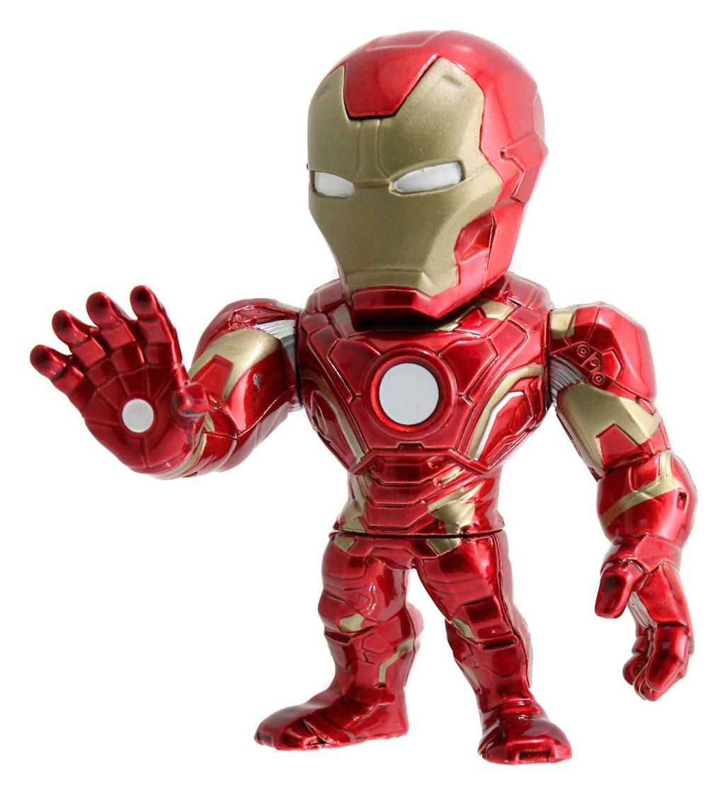  Marvel Captain America: Civil War  Iron Man Metalfigs 4"