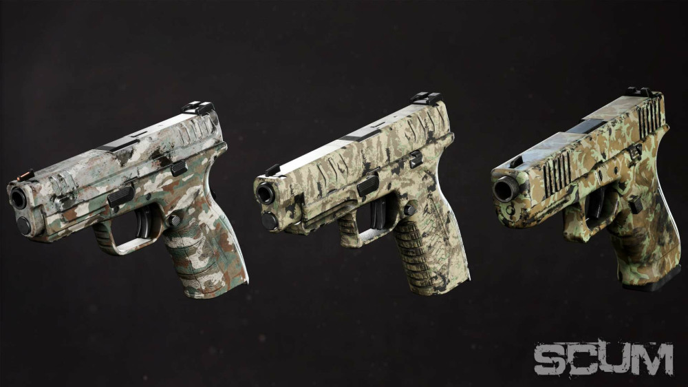 SCUM. Weapon Skins pack.  [PC,  ]