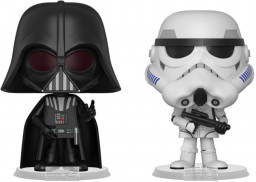  Funko Vynl: Star Wars  Darth Vader + Stormtrooper (9,5 )