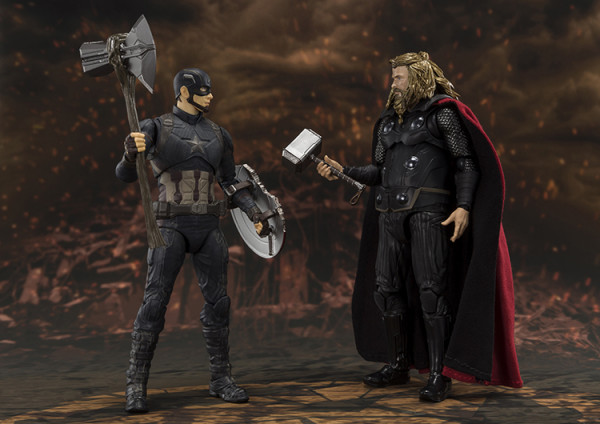 sh figuarts final battle captain america