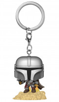  Pocket POP Keychain: Star Wars: The Mandalorian  Mandalorian With Blaster