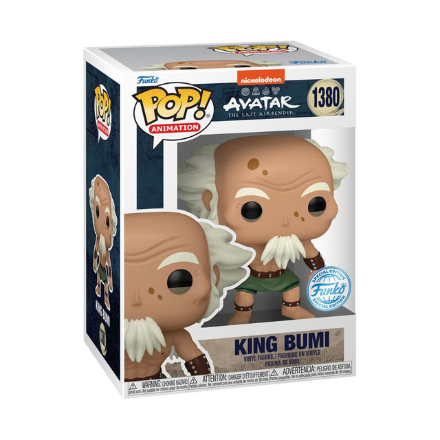  Funko POP Animation: Avatar The Last Airbender  King Bumi Exclusive (9,5 )