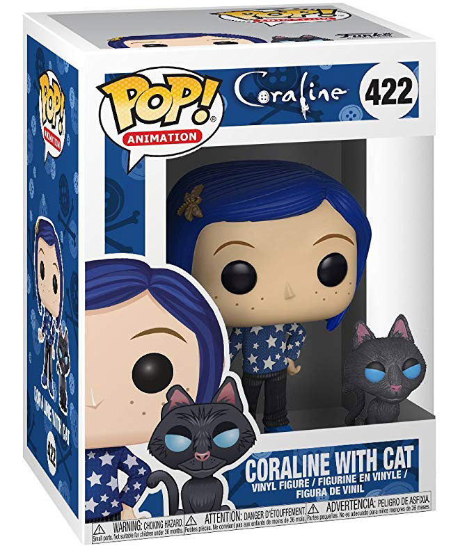 Funko pop coraline sales with cat