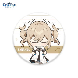  Genshin Impact: Concert Melodies  Of An Endless Journey Chibi Barbara Badge