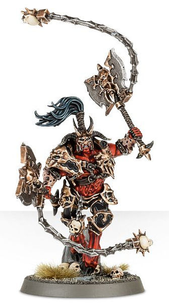 Warhammer.  Khorne Bloodbound Skarr Bloodwrath