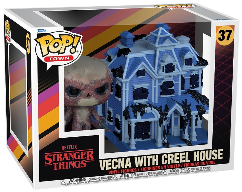  Funko POP Town: Stranger Things S4  Vecna with Creel House (9,5 )